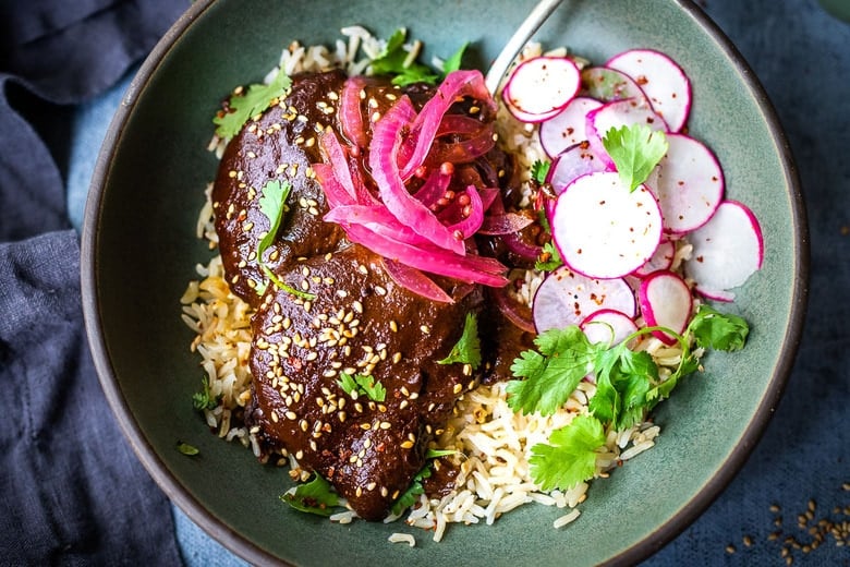 Chicken Mole that defies human understanding of taste going beyond what is normally possible